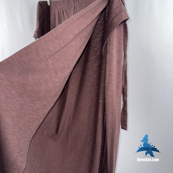 1144 Athleta Wide-Leg Lounge Pants – Size M – Brown - Picture 10 of 12